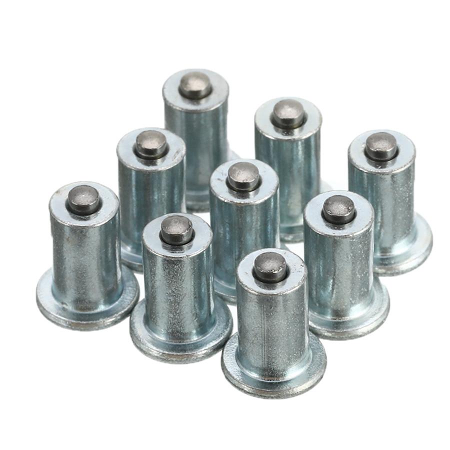 100 Pcs Aluminum Alloy Winter Car Motorcycle Wheel Tire Spikes Studs Anti-Slip