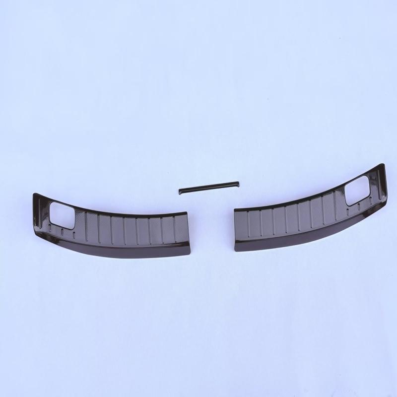 For Mazda CX-70 CX70 2024 2025 Stainless Steel Rear Bumper rear Door Inner Tail Prevent Scuff Plate Sill Guard Cover Trim