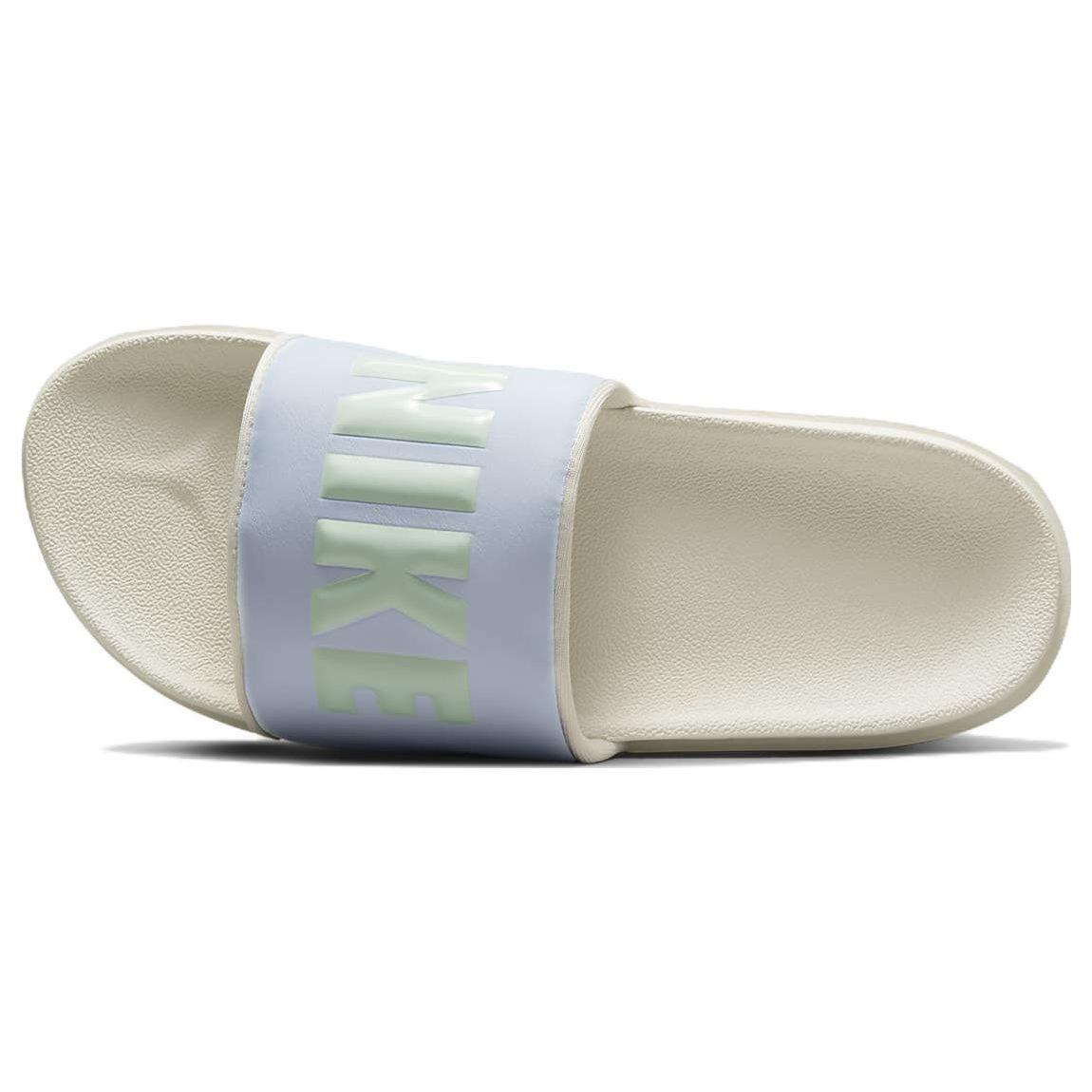 Nike Offcourt Slide Phantom Едва Зеленый Женские Кроссовки Синий Футбольно-Серый — фото 3