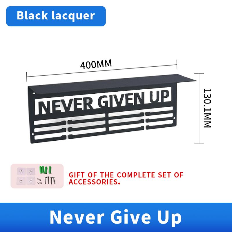 Factory Direct Custom Large Wall Hanger Metal Medal Display Rack for Bulk Medals & Awards Storage