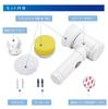 Electric Handheld Electric Polisher for and Glass Cordless Mini Brush for Burnt and Home Quiet Brush, Bathrooms, Sinks, Kitchen, Stovetops, Bathtubs,