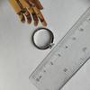 Серебряное кольцо с натуральным топазом 0.749ct, фианитами, вес изделия 1,85 гр (2194545)