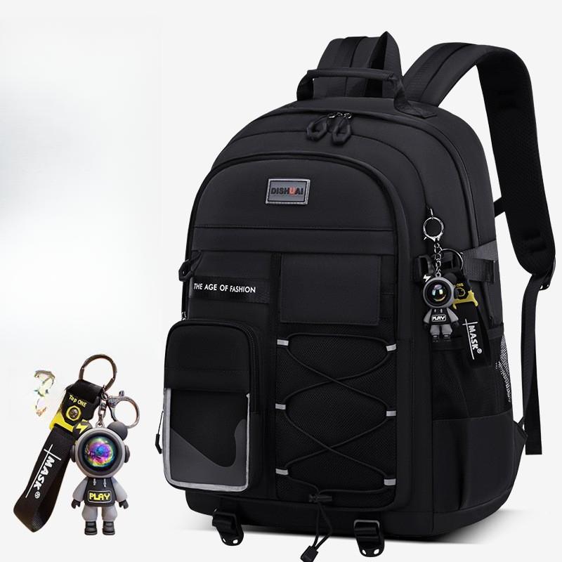 

A Large-capacity Backpack for Middle School Students with A Relaxed Male Shoulder and Spine Protection Function