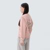 Women's Tropical Graphic Semi-Crop Sweatshirt Peach (S25SWFHT53)