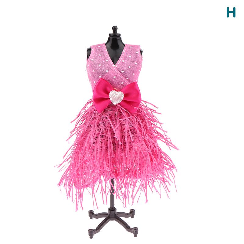 Doll Clothes For 30Cm Doll Clothes Evening Gown Trailing Skirt Wedding Dress Princess Dress Dollhouse Decor Accessories