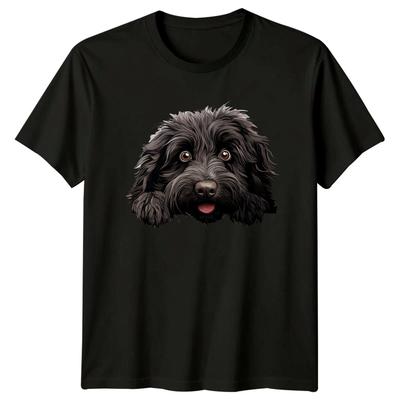 Cute Dog Peek A Boo T-Shirt. Adorable Dog Lover Graphic Tee