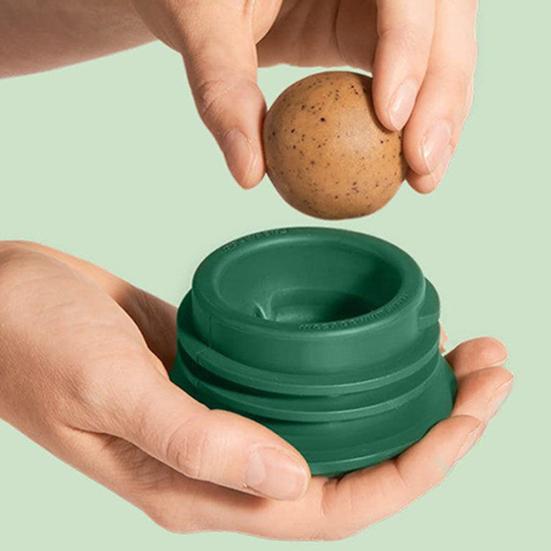 Dog Slow Feeder Ball Interactive Silicone Dog Chew Toy Treat Dispenser Ball DIY Dog Food Ball Mold for Dogs Teething Mental Stimulation