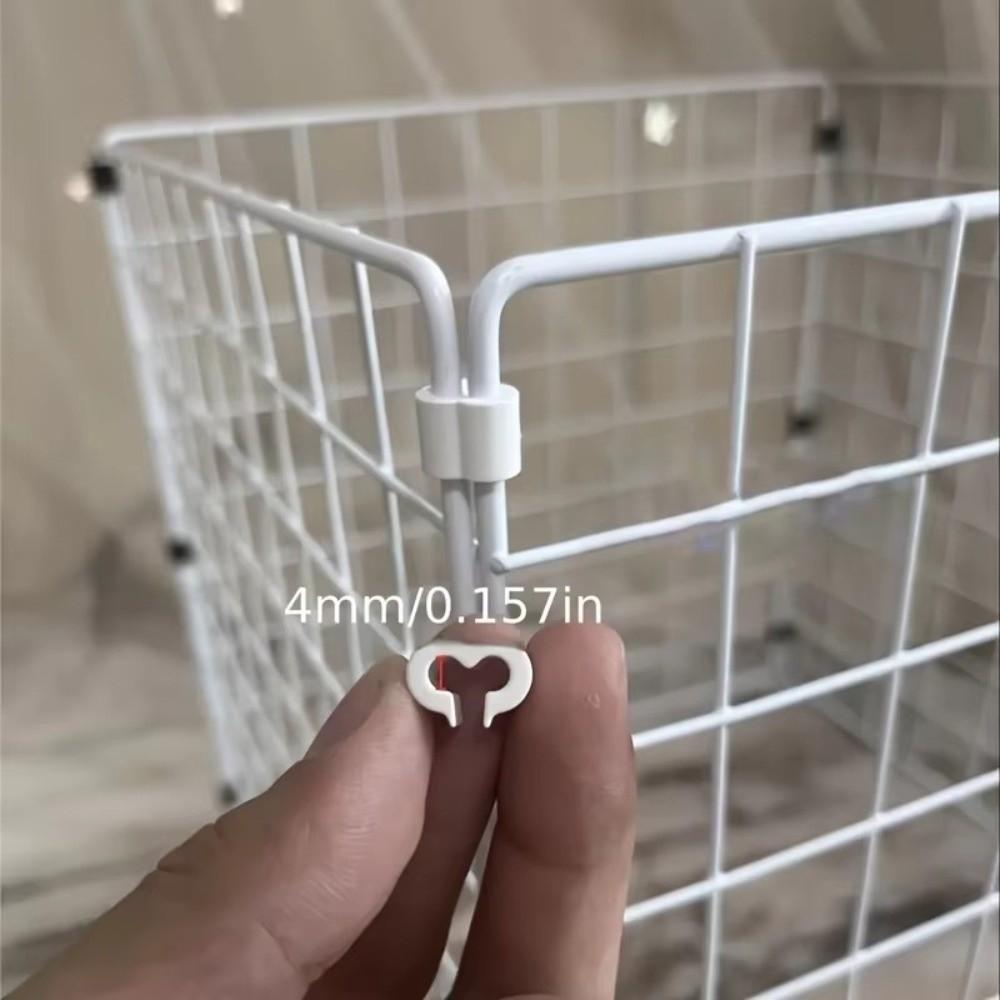 20PCS Plastic Y-Shaped Plastic Connectors Modular Grid Panel Assembly Kit For Dog Fence Enclosures
