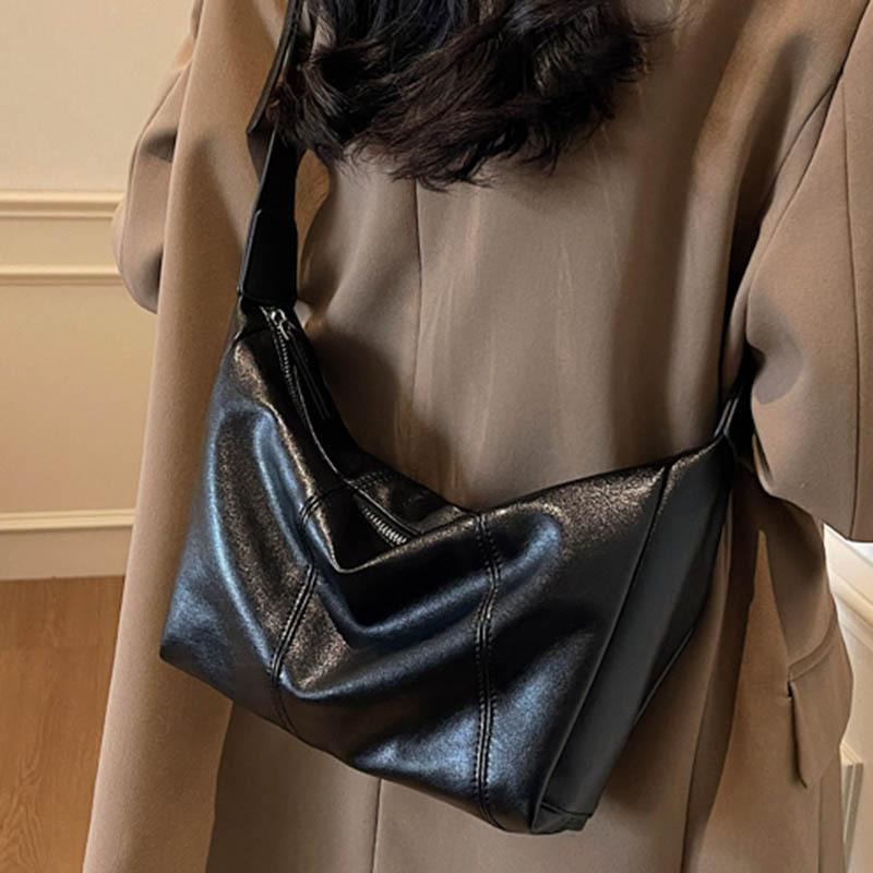 Crossbody Bag Women's Bag Texture Shoulder Bag New Temperament Casual Bag Casual Bag Dumpling Bag