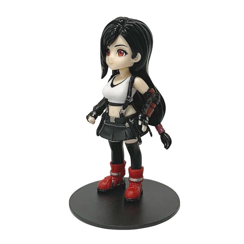 Final Fantasy Vii Rebirth Series Q Ver Anime Figure Toys Cartoon Action Figures Home Table Decoration Car Ornament Children Gift