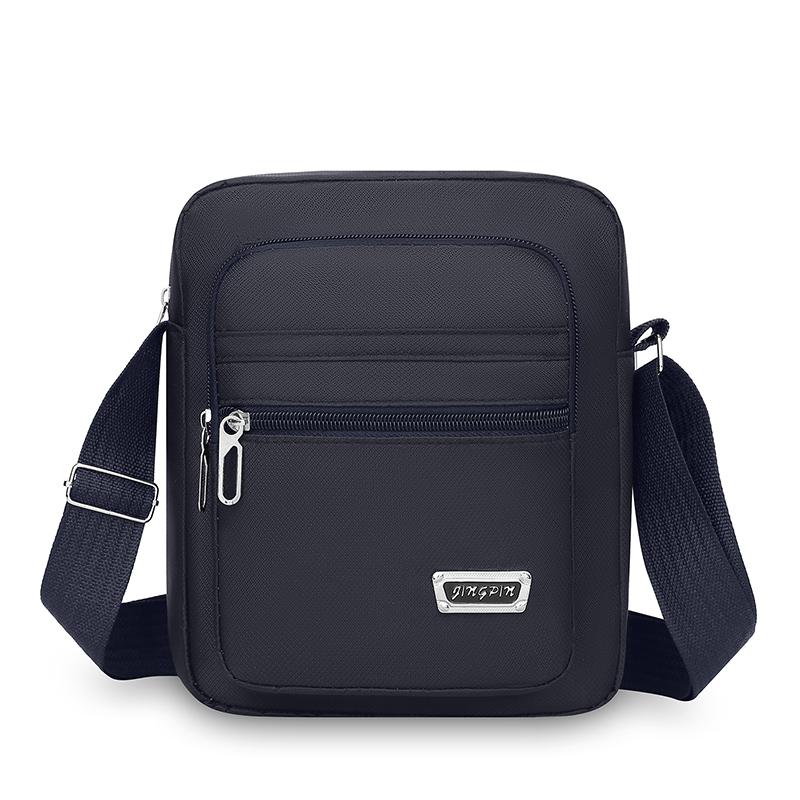 

Мужская маленькая сумка на плечо, модный диагональный рюкзак, нагрудная сумка, легкая мини-повседневная сумка для мальчика, поясная сумка для мобильного телефона синий