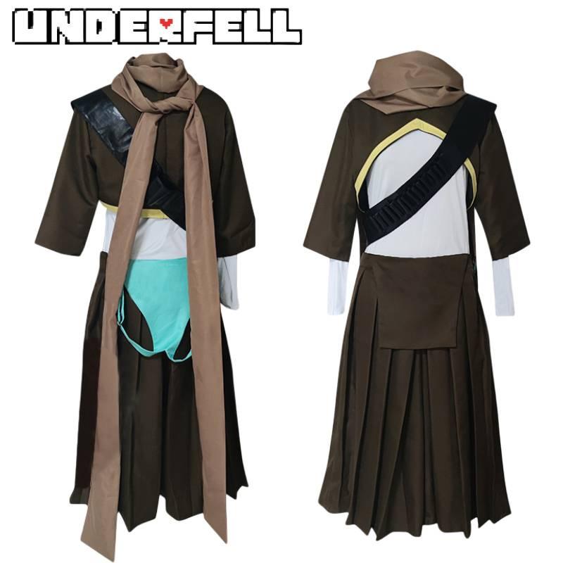 Undertale Insans Cosplay Costume Set For Anime Fans In Chinese-style Vintage