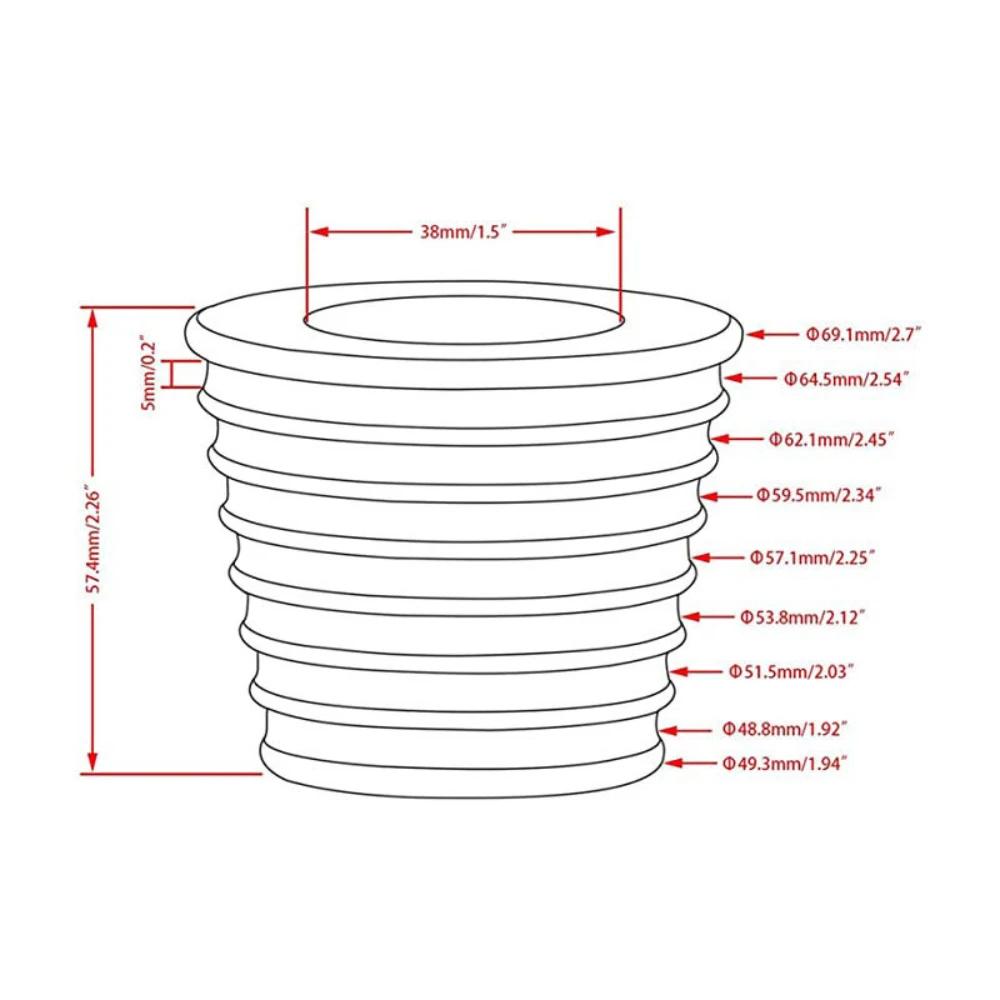 1PC Sun Umbrella Wedge Is Suitable for Inner Hole Covers of Rooftop Umbrellas, Sun Umbrellas, and Courtyard Sunshades