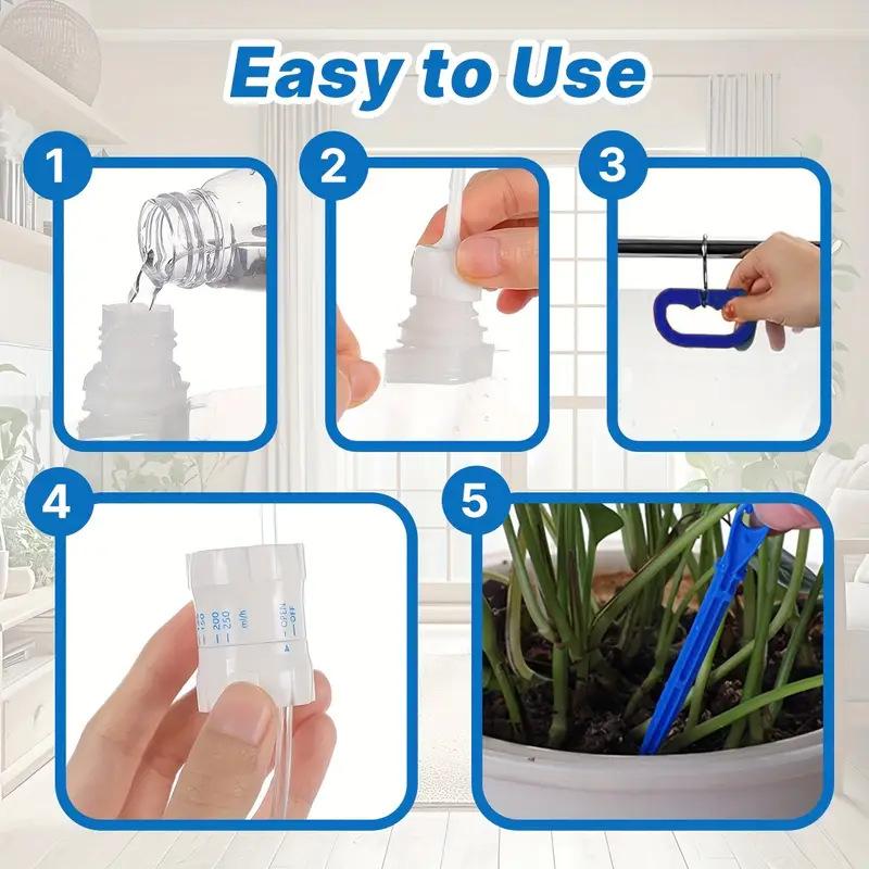 1 Pezzo 5.2L/6.5L Dispositivo di Irrigazione Automatico Borsa per Irrigazione Piante Controllo del Flusso di Gocciolamento dell'Acqua Borsa d'Acqua Gocciolatore per Viaggi Pigri