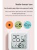High-Precision Indoor Baby Room Thermo-Hygrometer 