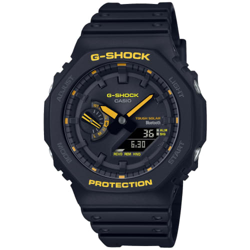 

Casio G-Shock Серия Caution Yellow Bluetooth Солнечные часы GA-B2100CY-1AJF Мужские Черные