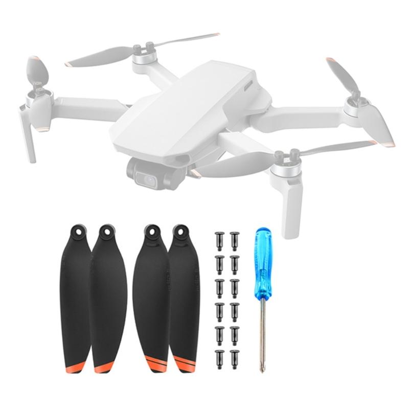 2 Pair Noise Reductions Propellers 4726F Propellers Props Leaf Drones Props Accessory Replacement Part