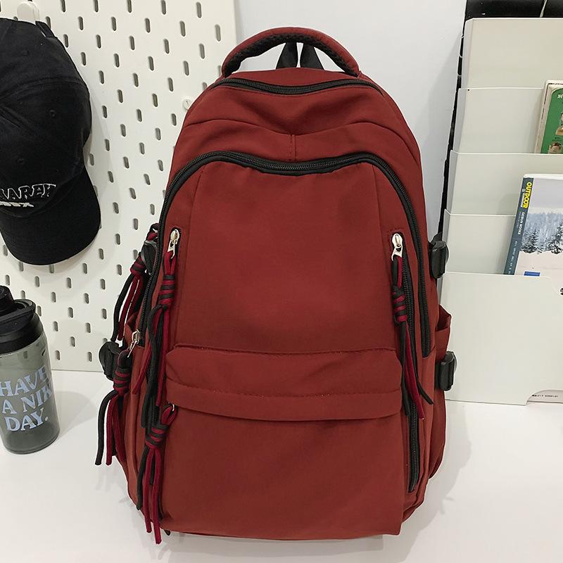 School bag children, elementary school students, girls, junior high school students, college students, multi-layer backpacks,s