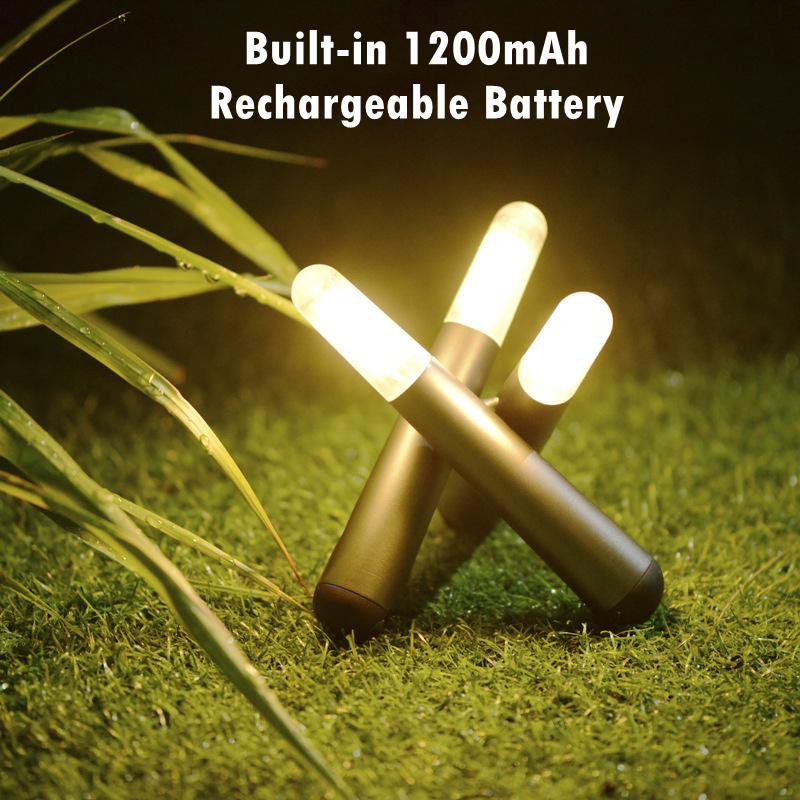 Creative Night Light Desktop Atmosphere Lamp with Built-in Rechargeable Battery,Bar Lamp Table Lamp USB Charging Camping Lamp