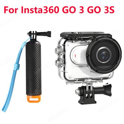 Αδιάβροχη Θήκη 60m Για Insta360 GO 3S Υποβρύχια Θήκη Κατάδυσης Προστατευτική Θήκη Για Insta360 GO 3 Κάμερα Δακτύλου Αξεσουάρ