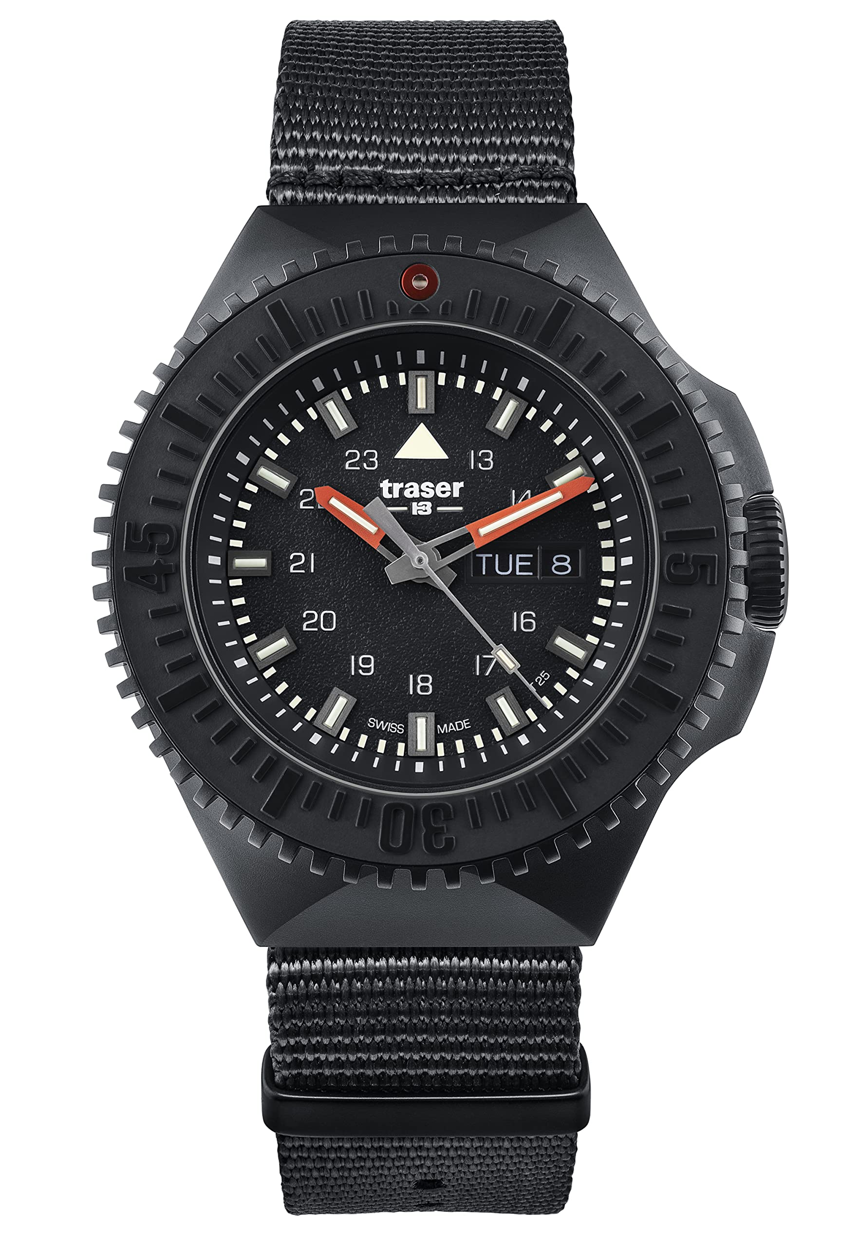 

TRASER 9031598 Men s Black Wristwatch