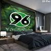 Hannover 96 Custom Name Wall Tapestry Aesthetic Wall Hanging Printed Fabric Blanket Decorative Tapestries for Bedroom Living Room Home Decor