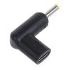 Type-C to DC 5V Power Plug for Computer Power Supply Adapter Converter 90 Degree Angel