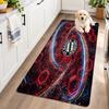 Flannel Kitchen Mat Bayern Munich Soft Area Rug Non Slip Floor Carpet Home Decoration