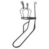 Basketball Return Attachment for Hoop Carbon Steel Heavy Duty Basketball Rebounder Training Accessories with 3 Stable Large Hooks