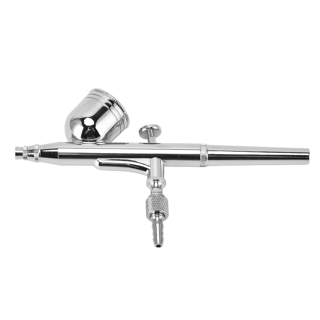 Airbrush Kit Stainless Steel Precise Dual Action Small Paint Spray Pen for Temporary Tattoo Cake