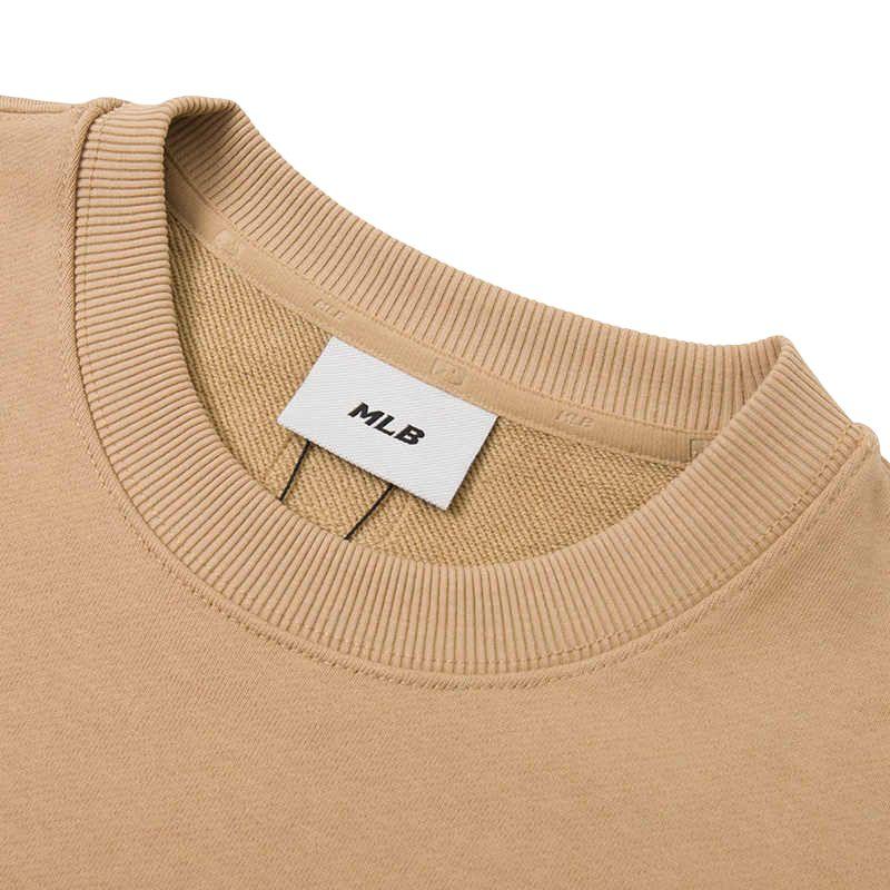 New MLB Boston Red Sox Sweatshirt Unisex Khaki 3AMTB1344-43BGL