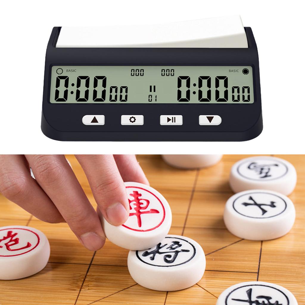 Chess Clocks Profession Portable Digital Chess Board Competition Count Up Count Down Chess Game Electronic Alarm Timer