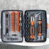 68 In1 Ratcheting Screwdriver Set with Rotating Ratcheting Handle Magnetic Screwdriver Bits Extension Bar for iPhone PC Bicycle.