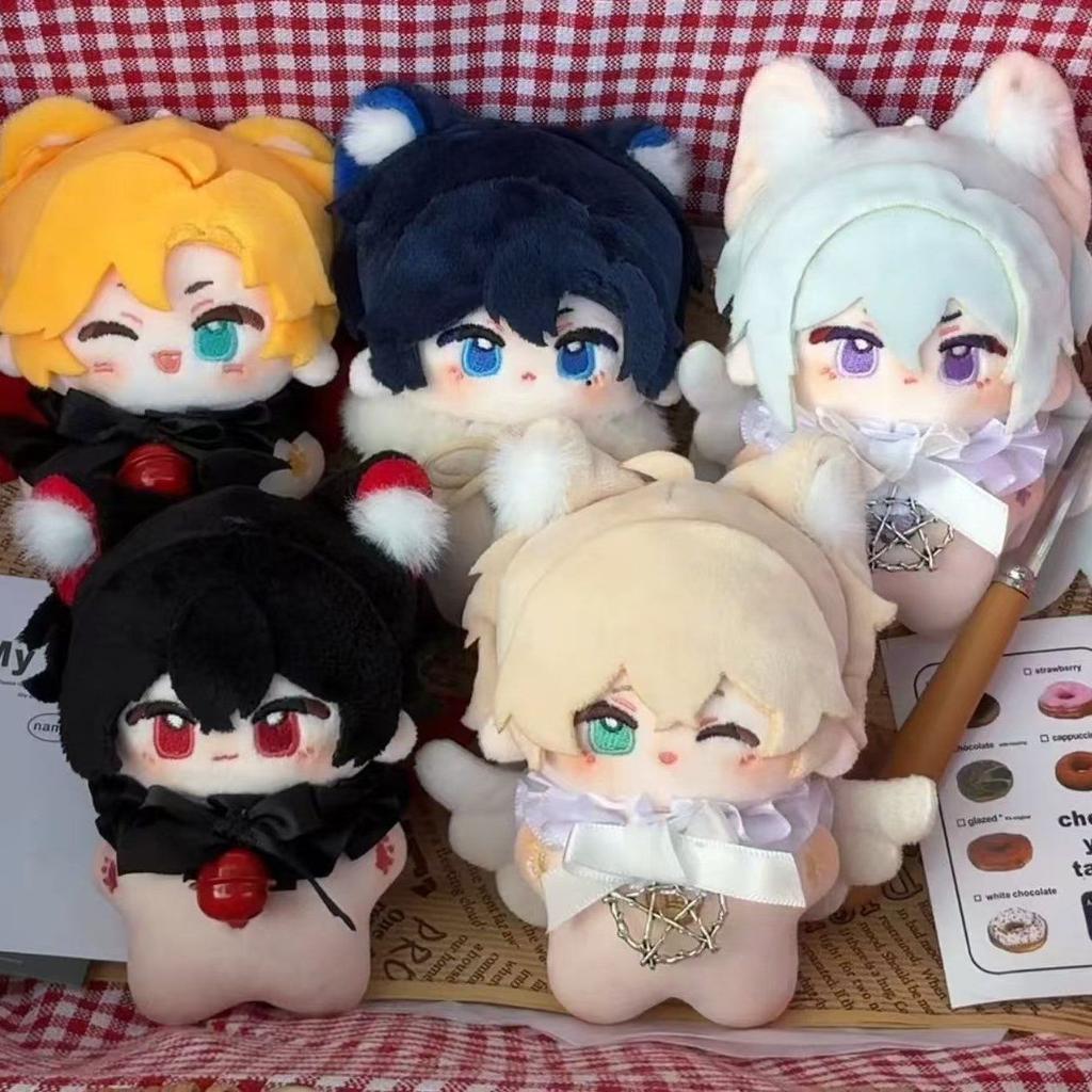 10Cm Game Ayn Clarence Rorschach Alkaid Anime For All Time Soft Keychain Plush Cute Stuffed Backpack Pendant Plushie Gift