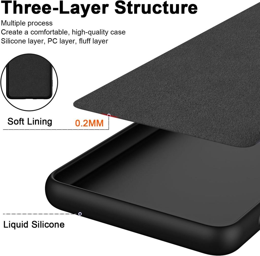 New Flexible Liquid Silicone Case For Honor X8C X7C X6B X8B X7B X8a X7a 4G 5G Protective Cover Bumper Capa Shell Fundas Coque