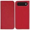 For iPhone 17 Air Case Cross Texture Leather Phone Cover Hidden Magnetic