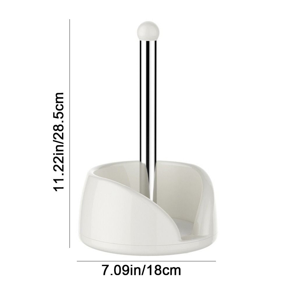 Large Capacity Vertical Napkins Rack Plastic Paper Roll Stand Tissue Stand Kitchen