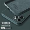 Skin Feel Liquid Silicone Case For Xiaomi Redmi Note 12 11 10 Pro 11S 10S A1 10C 10A 9T Poco X4 X3 NFC M4 M3 Pro 4G 5G Shockproof Square Soft Cover