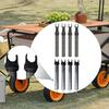 4Pcs Camping Cart Table Support Rod Holder for Trolley Backpacking Hiking