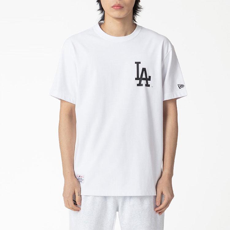 New Era BIG PAISLEY LOGO T12 LOS ANGELES DODGERS T-SHIRT WHITE 12715360