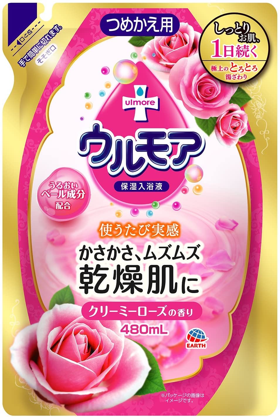

Увлажняющая жидкость для ванны Ulmore Creamy Rose Refill [480 мл]