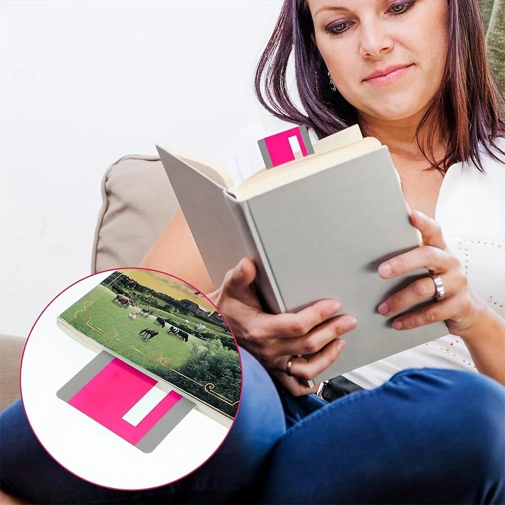 2 Pieces Large Size Guided Reading Strips Highlight W85 Overlays Multicolor Reading Tracking Rulers for Dyslexics Bookmarks