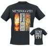 Distruggi Cancella Migliora Meshuggah T-shirt Uomo Donna Vintage Metal Rock Band Grafica 100% Cotone Estiva Streetwear Top