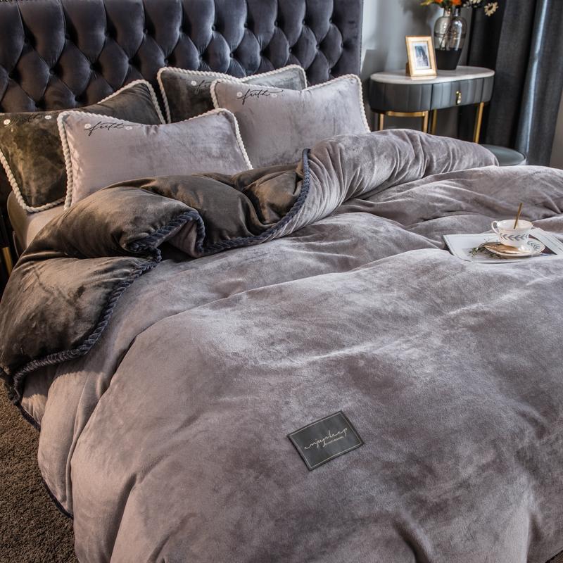 

Модные одеяла с плюшевым наполнителем, более толстое одеяло, зимнее одеяло, теплое, весенне-осеннее покрывало, съемное, можно стирать, постельное белье 150x200cm 3.5kg