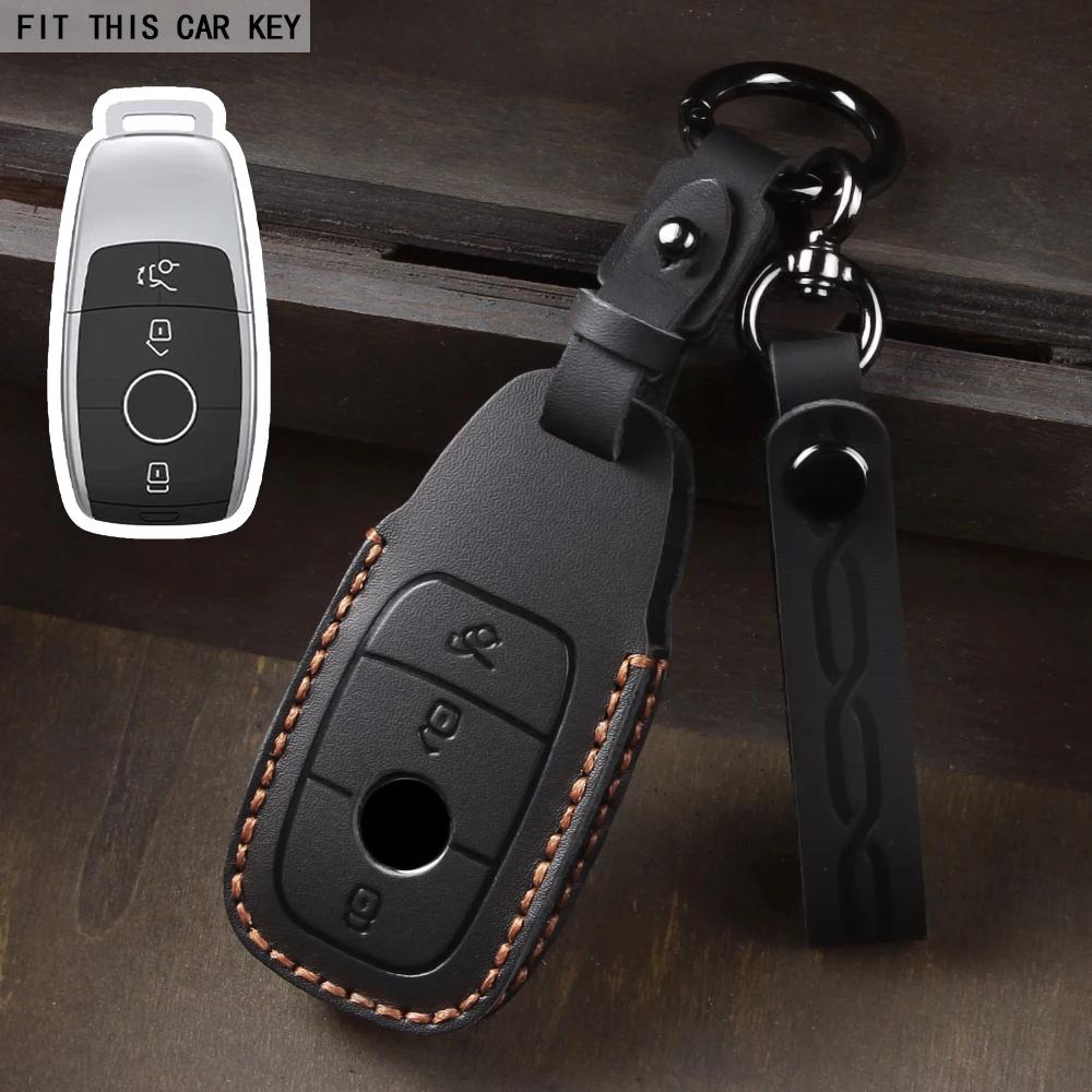 Interior Mouldings Car Remote Key Case Cover Shell Fob For Mercedes Benz A C E S G Class GLC CLE CLA GLB GLS W177 W205 W213 W222