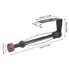 Tissue Roll Holder Stainless Steel Rack Wall Mount Toilet Paper Organizer for Bathroom Shelf Kitchen Cabinet