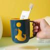 Dolphin Mouthwash Cup Simple Household Brushing Cup Couple Dormitory Toothbrush Cup Water Cup Toiletry Cup