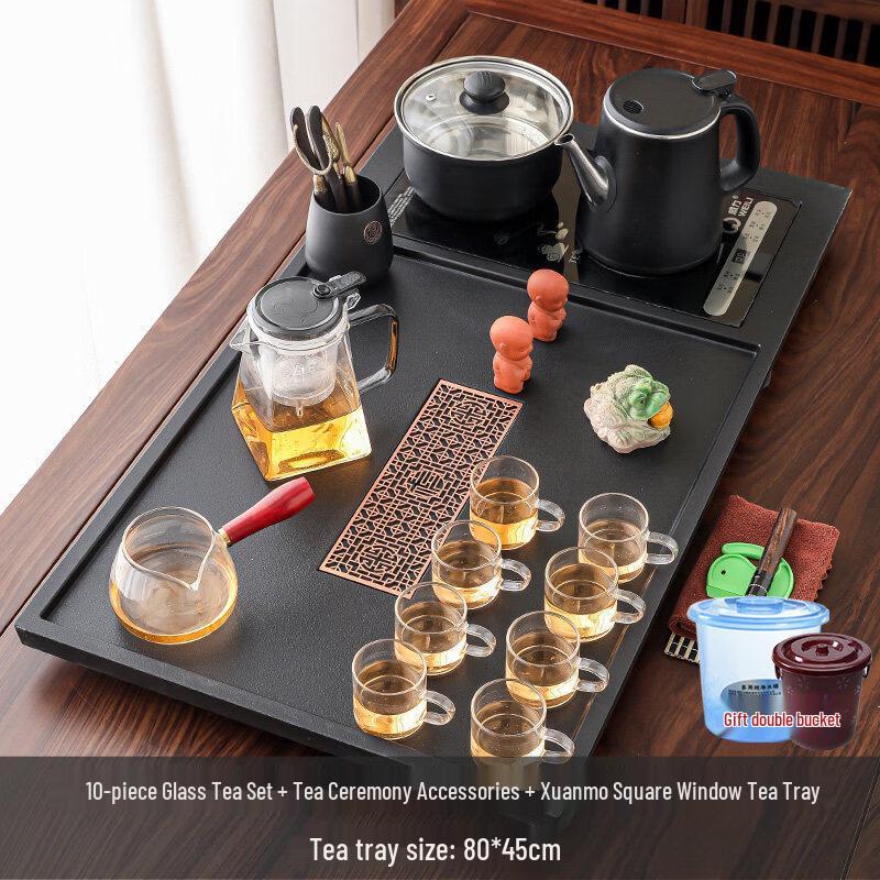 

Traditional Chinese White Porcelain Tea Set