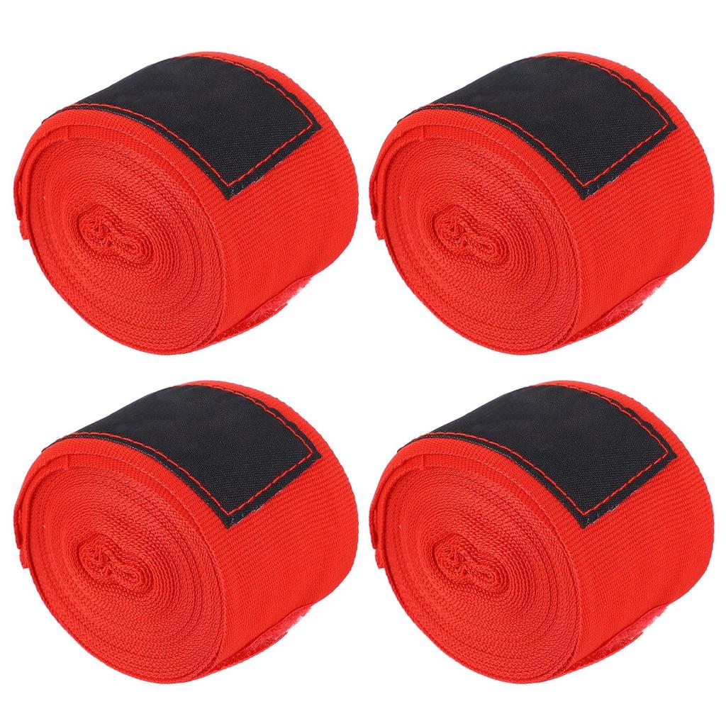 4pcs Sports Hand Wraps Elastic Boxing Handwraps Breathable MMA Boxing Hand Wraps for Men Women