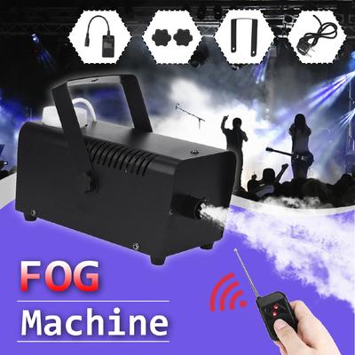 220V Mini LED RGB Wireless Fog Smoke Mist Machine Effect Disco DJ Party Christmas with Remote Control LED Fogger 400W